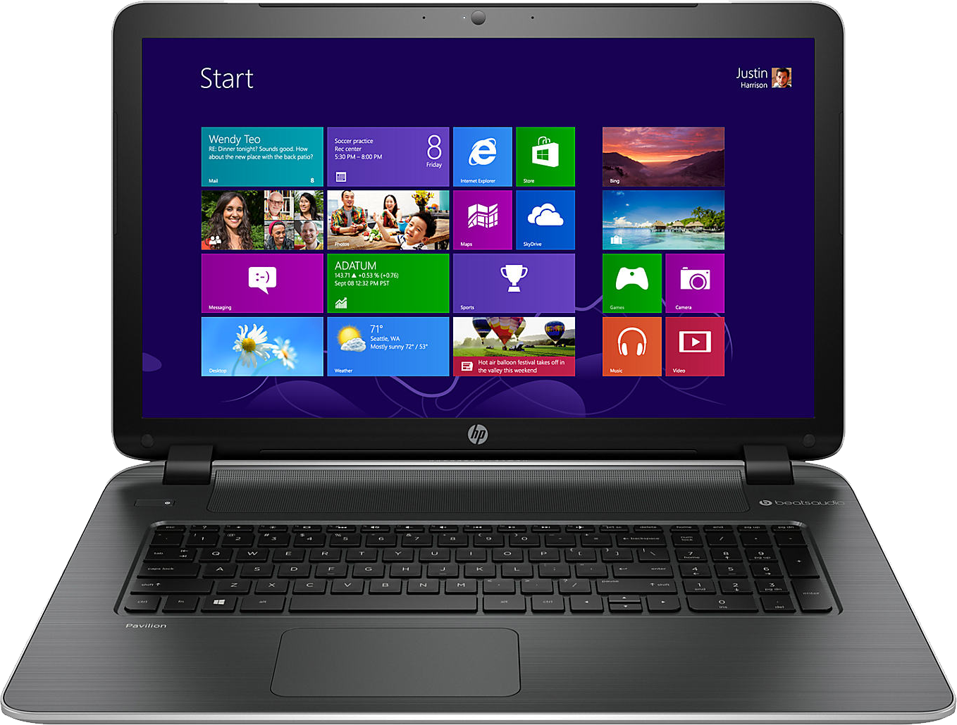 Laptop Pavillion